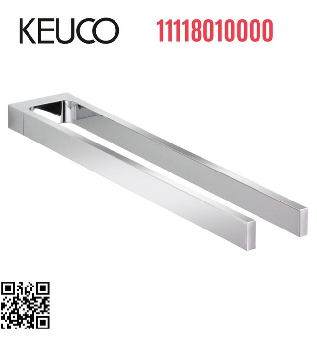 Thanh treo khăn đôi Edition 11 Keuco 11118010000