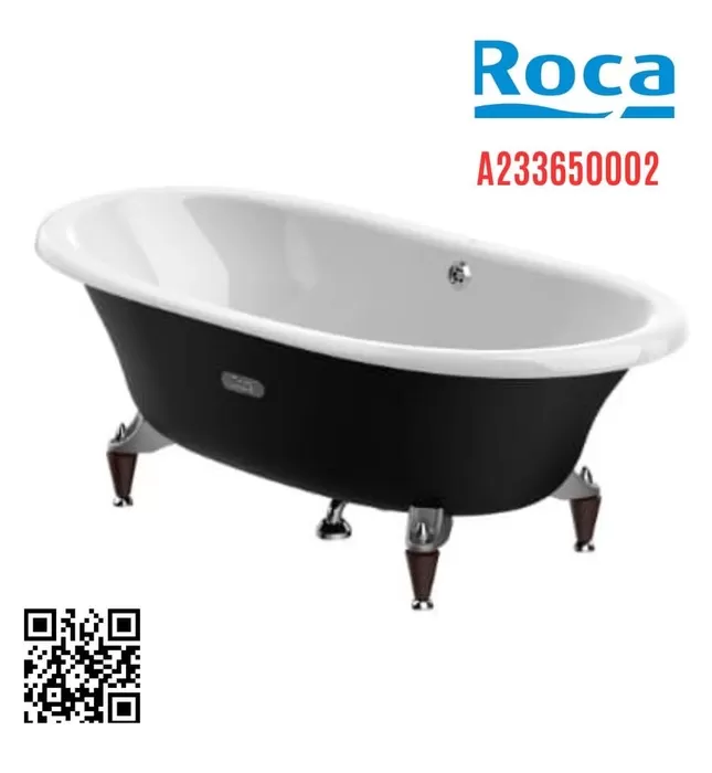 Bồn tắm đứng có chân cổ điển 1.7m Newcast Roca A233650002