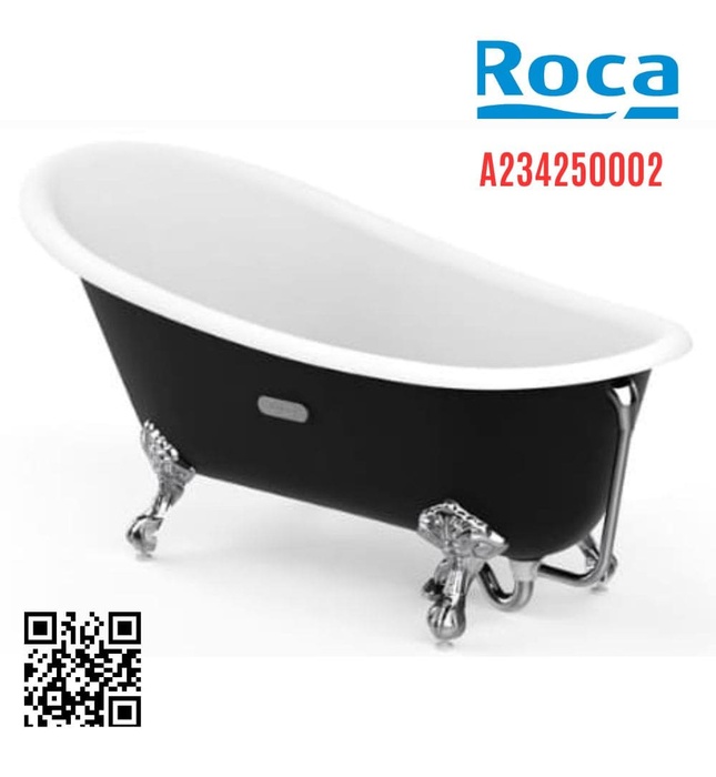 Bồn tắm đứng có chân cổ điển 1.6m Carmen Roca A234250002