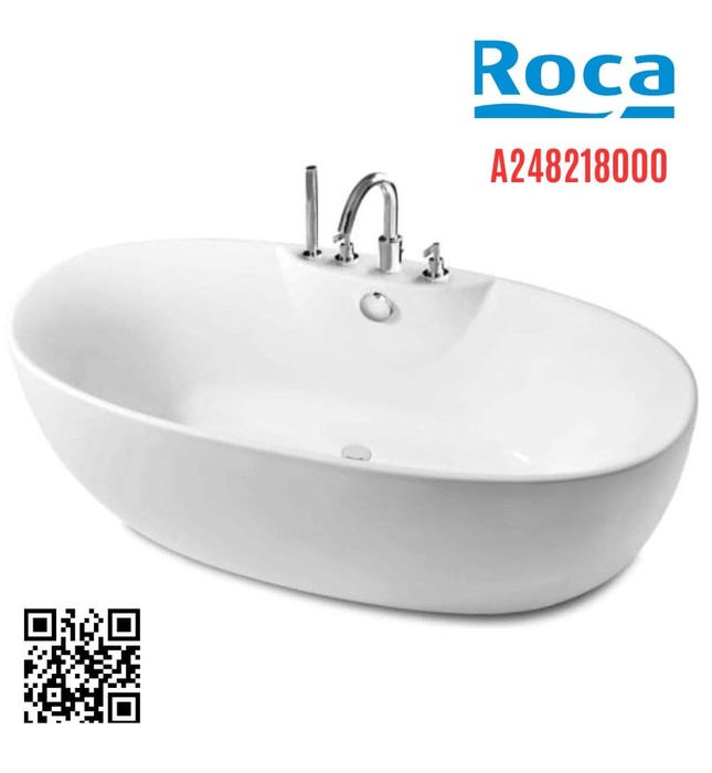 Bồn tắm đặt sàn 1.7m Virginia Roca A248218000