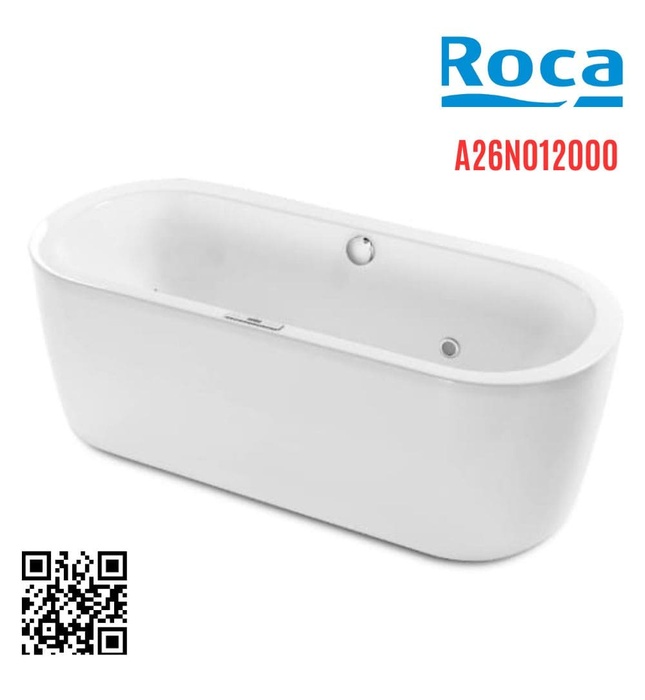 Bồn tắm massage đặt sàn 1.7m Palma Roca A26N012000