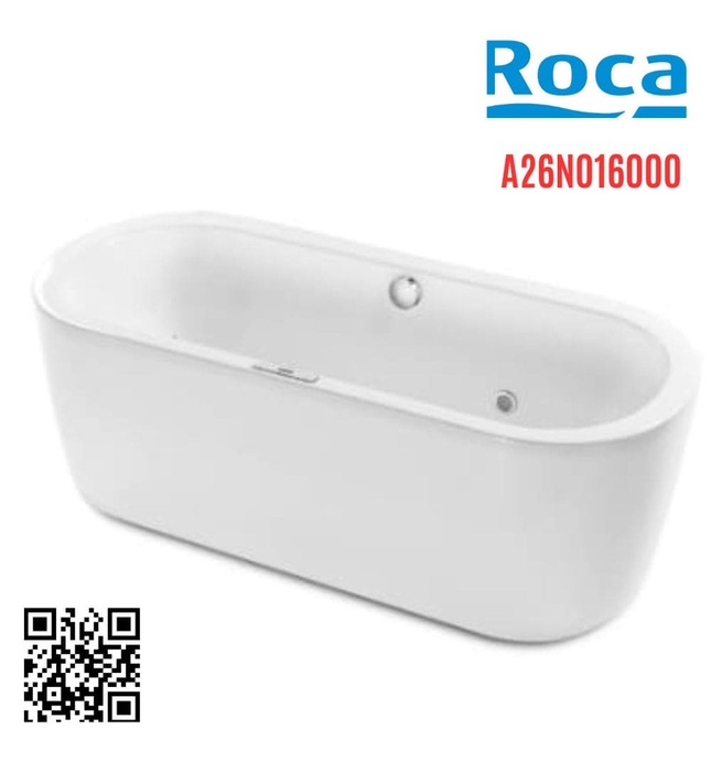 Bồn tắm massage đặt sàn 1.5m Palma Roca A26N016000