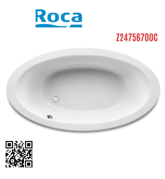 Bồn tắm xây massage 1.85m Georgia Roca Z24756700C