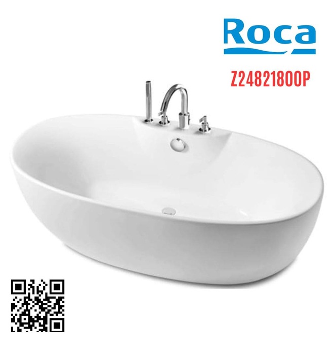 Bồn tắm massage đặt sàn 1.7m Virginia Roca Z24821800P