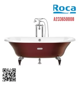 Bồn tắm đứng có chân cổ điển 1.7m Newcast Roca A233650008