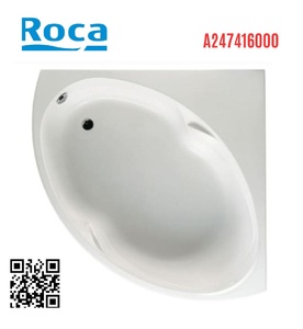Bồn tắm góc đặt sàn Genova Roca A247416000