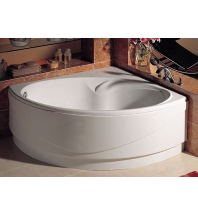 Bồn tắm xây đăt góc massage 1.3m Genova Roca A247420001