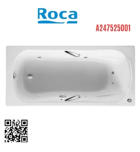 Bồn tắm xây massage 1.7m Tây Ban Nha Miami Roca A247525001