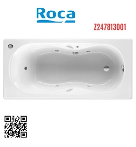 Bồn tắm xây massage 1.5m Tây Ban Nha Levante Roca Z247813001