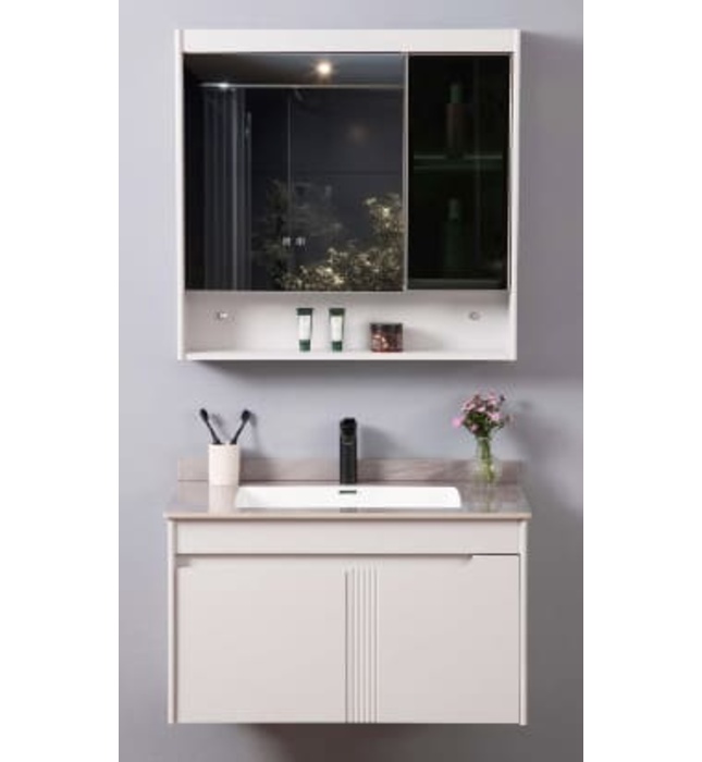 Bộ tủ chậu cao cấp đèn Led Mowoen MW2805-80PVC