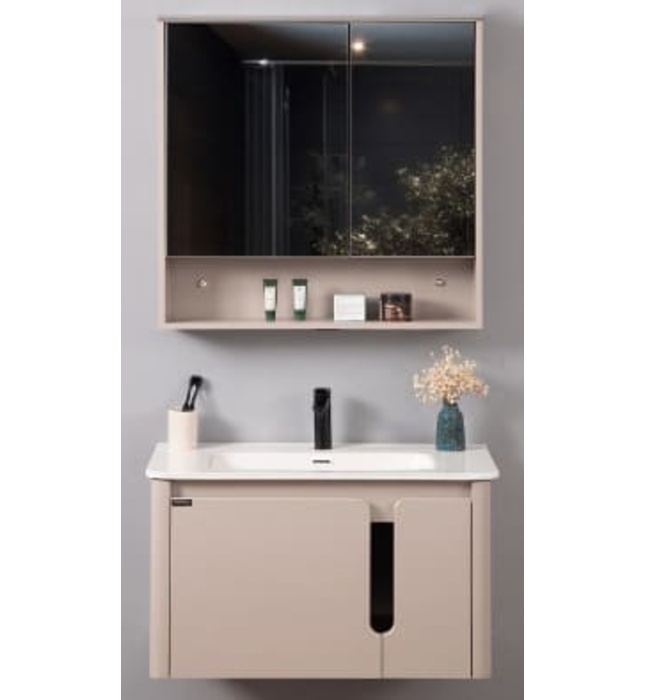 Bộ tủ chậu cao cấp đèn Led Mowoen MW2807-80 