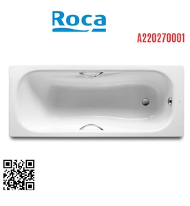 Bồn tắm xây thép tráng men 1.7m Tây Ban Nha Princess Roca A220270001