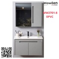 Bộ tủ chậu cao cấp đèn Led Mowoen MW2701-80PVC 