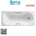 Bồn tắm xây gang đúc 1.5m có tay vịn Malibu Roca A231570001