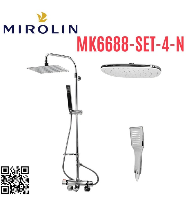 Sen cây nhiệt độ Mirolin MK6688 SET 4/N 
