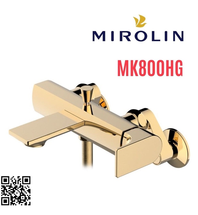 Sen tắm nóng lạnh màu vàng Mirolin MK800HG