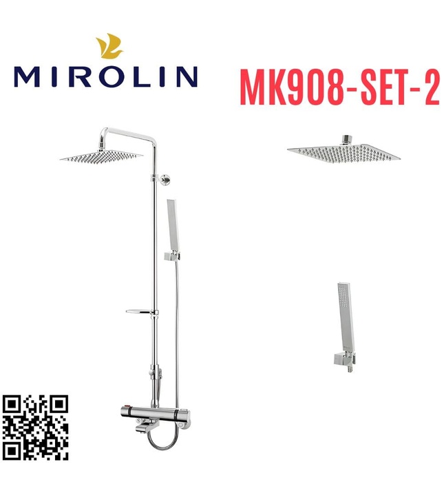 Sen cây nhiệt độ Mirolin MK908 SET 2