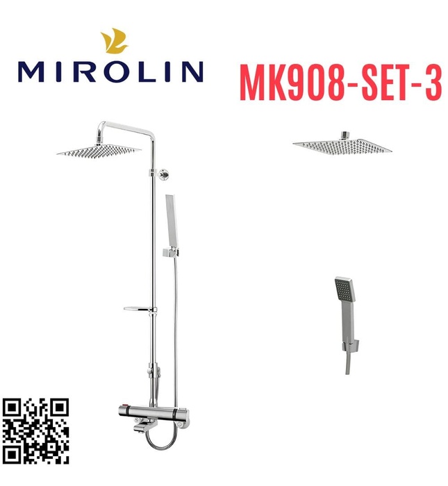 Sen cây nhiệt độ Mirolin MK908 SET 3