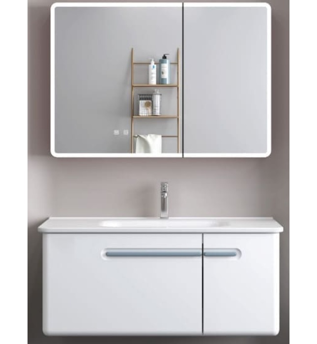 Bộ tủ chậu cao cấp đèn Led Mowoen MW6628-80