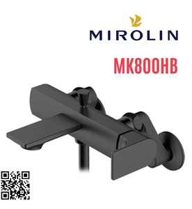 Sen tắm nóng lạnh màu đen Mirolin MK800HB