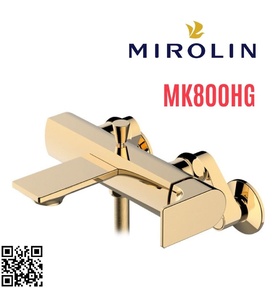Sen tắm nóng lạnh màu vàng Mirolin MK800HG