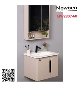 Bộ tủ chậu cao cấp đèn Led Mowoen MW2807-60