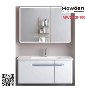 Bộ tủ chậu cao cấp đèn Led Mowoen MW6628-100