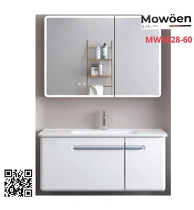 Bộ tủ chậu cao cấp đèn Led Mowoen MW6628-60
