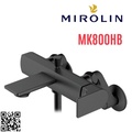 Sen tắm nóng lạnh màu đen Mirolin MK800HB
