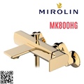 Sen tắm nóng lạnh màu vàng Mirolin MK800HG