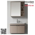 Bộ tủ chậu cao cấp đèn Led Mowoen MW2702-80 