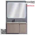 Bộ tủ chậu cao cấp đèn Led Mowoen MW2706-80
