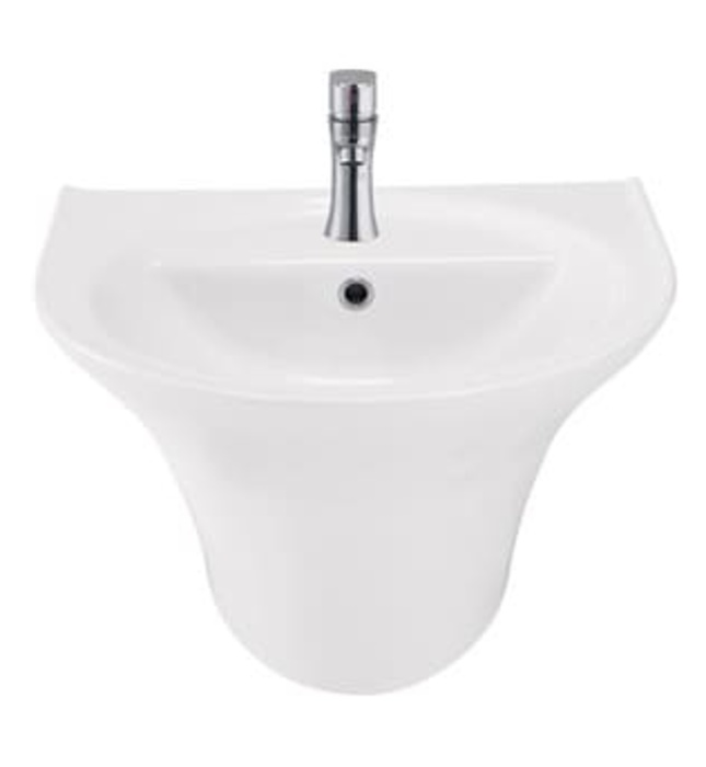 Chậu treo tường liền chân Hảo Cảnh HC C310