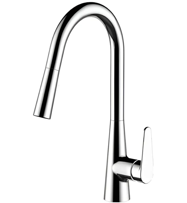 Vòi rửa bát nóng lạnh dây rút Mirolin MK635