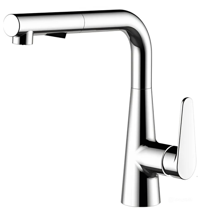 Vòi rửa bát nóng lạnh dây rút Mirolin MK638