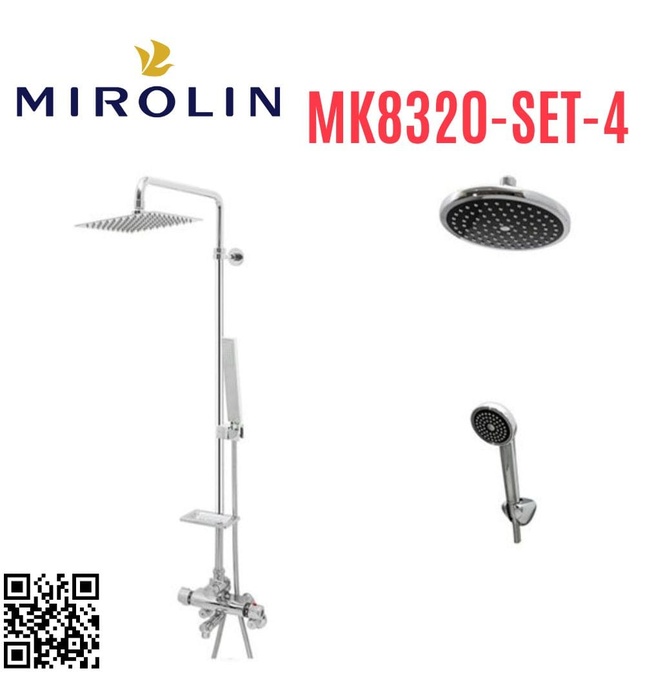 Sen cây nhiệt độ Mirolin MK8320 SET 4