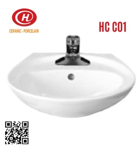 Chậu rửa lavabo treo tường Hảo Cảnh HC C01