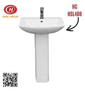 Chậu rửa lavabo treo tường Hảo Cảnh HC HSL408
