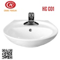 Chậu rửa lavabo treo tường Hảo Cảnh HC C01