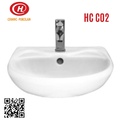 Chậu rửa lavabo treo tường Hảo Cảnh HC C02