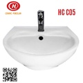 Chậu rửa lavabo treo tường Hảo Cảnh HC C05