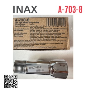 Van khóa nước 1 đầu Inax A-703-8