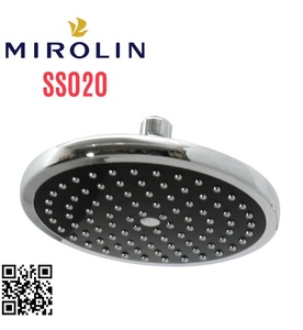 Bát sen tắm đứng tròn màu đen Mirolin SS020