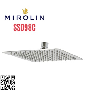 Bát sen tắm đứng vuông Mirolin SS098C