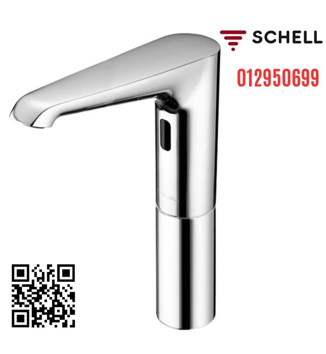 Vòi cảm ứng lạnh thân cao dùng pin Đức Xeris E Schell 012950699