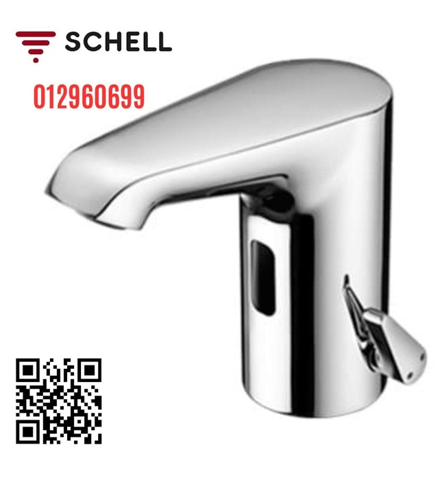 Vòi cảm ứng nóng lạnh dùng Pin Đức Xeris E Schell 012970699