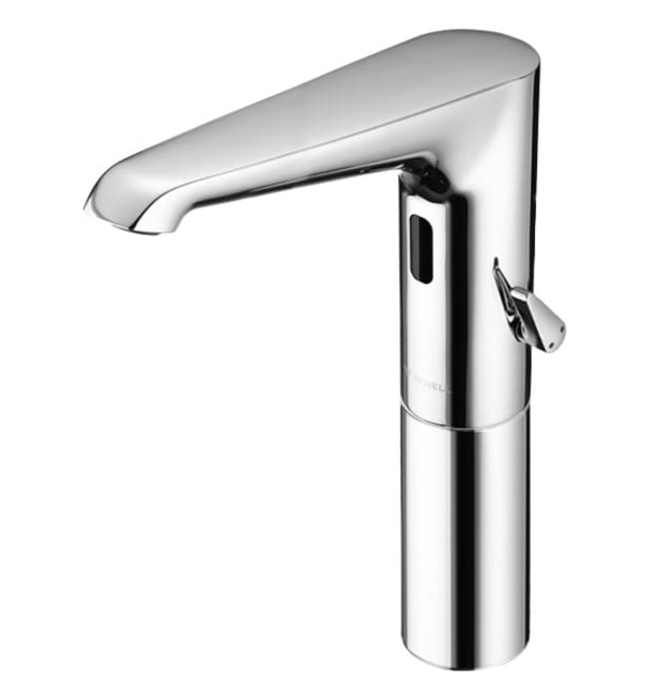 Vòi cảm ứng nóng lạnh thân cao dùng Pin Đức Xeris E Schell 012980699