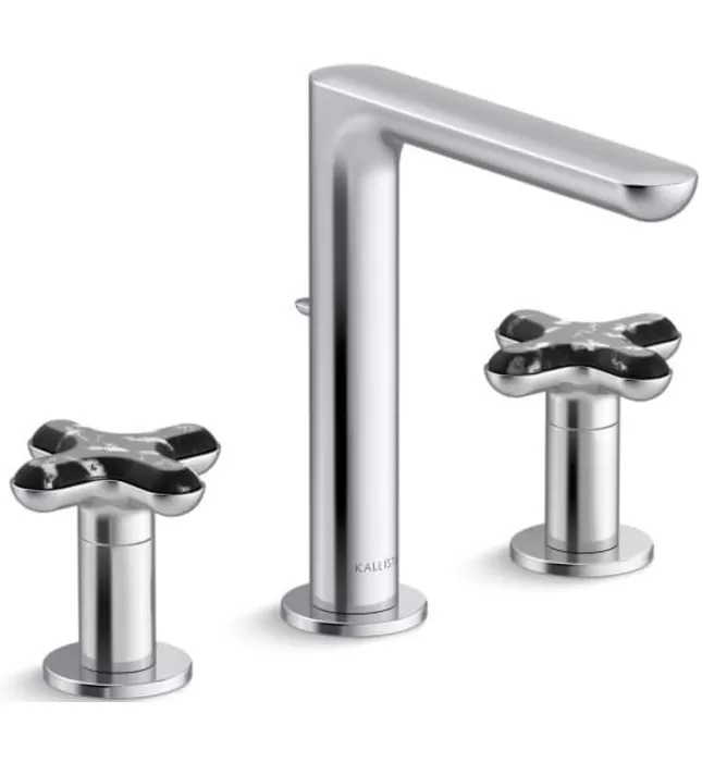 Vòi Lavabo 3 Lỗ Nóng Lạnh Kallista P32705-JST-CP