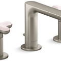 Vòi chậu rửa mặt nóng lạnh 3 chân Chrome Kallista P32704-RST-CP 
