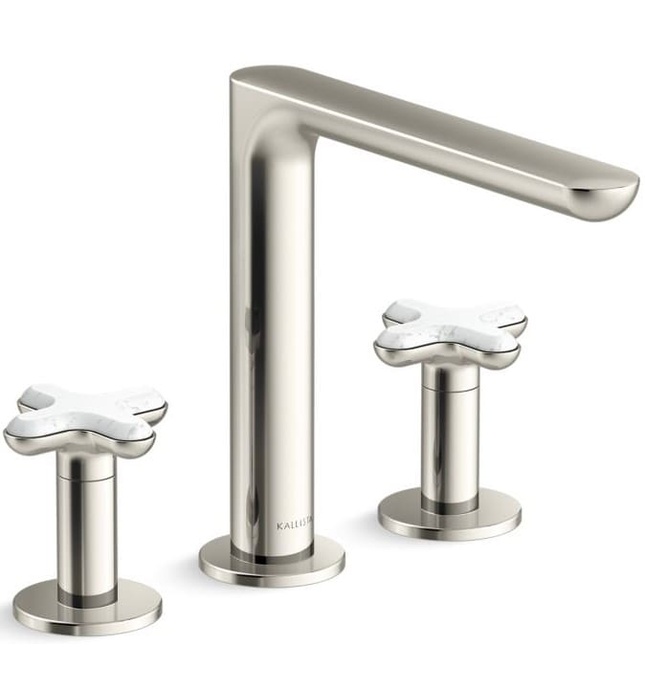 Vòi bồn tắm 3 chân nóng lạnh Chrome Kallista P32711-WC-CP